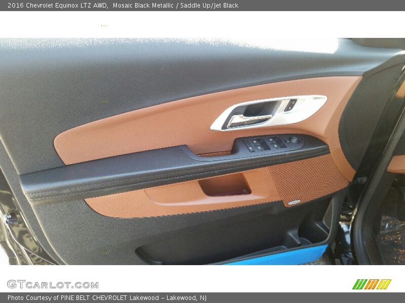 Mosaic Black Metallic / Saddle Up/Jet Black 2016 Chevrolet Equinox LTZ AWD