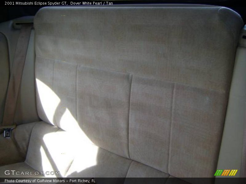 Dover White Pearl / Tan 2001 Mitsubishi Eclipse Spyder GT