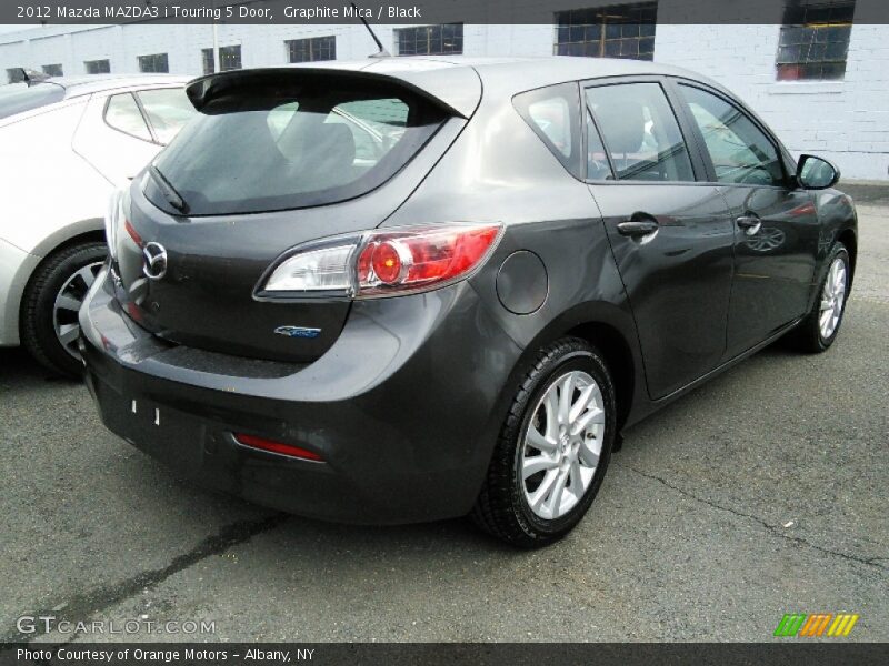 Graphite Mica / Black 2012 Mazda MAZDA3 i Touring 5 Door