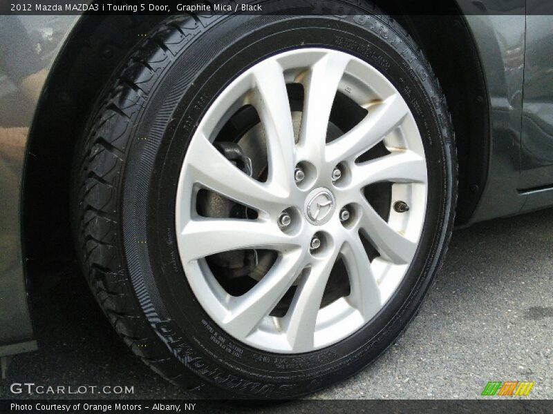 Graphite Mica / Black 2012 Mazda MAZDA3 i Touring 5 Door