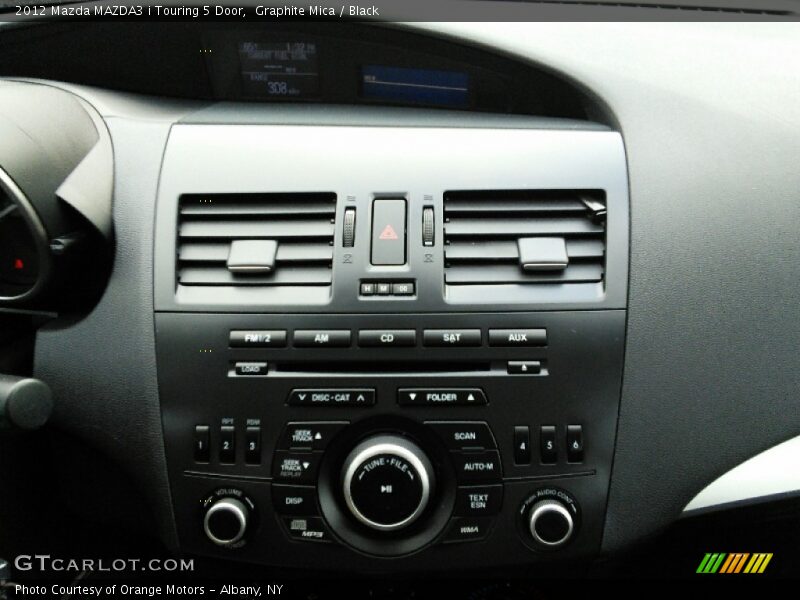 Graphite Mica / Black 2012 Mazda MAZDA3 i Touring 5 Door
