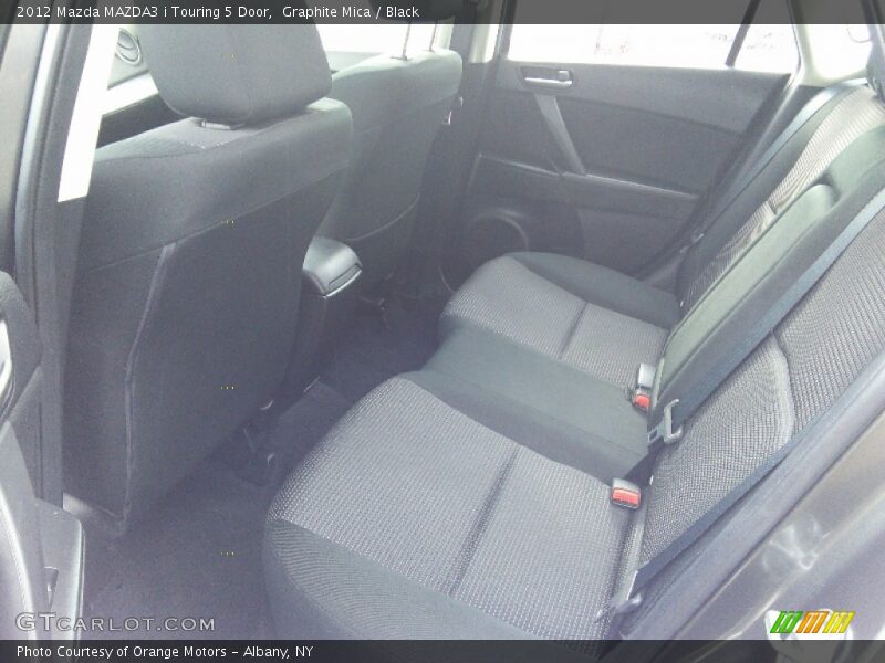 Graphite Mica / Black 2012 Mazda MAZDA3 i Touring 5 Door