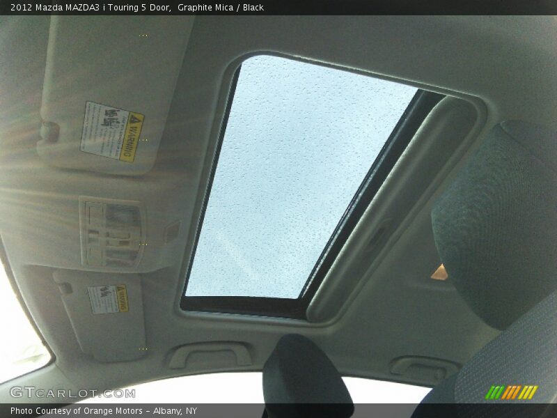 Graphite Mica / Black 2012 Mazda MAZDA3 i Touring 5 Door