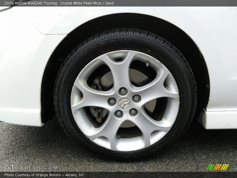 Crystal White Pearl Mica / Sand 2009 Mazda MAZDA5 Touring