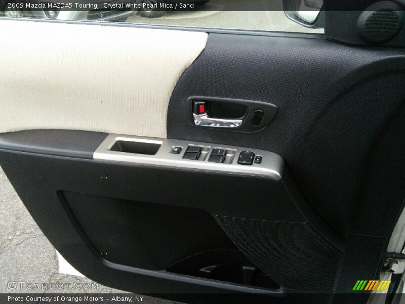 Crystal White Pearl Mica / Sand 2009 Mazda MAZDA5 Touring
