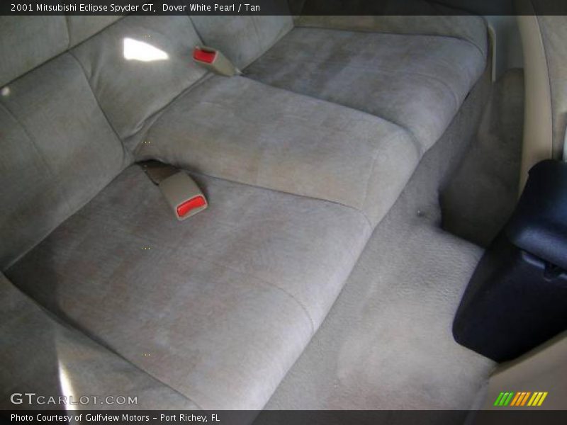 Dover White Pearl / Tan 2001 Mitsubishi Eclipse Spyder GT