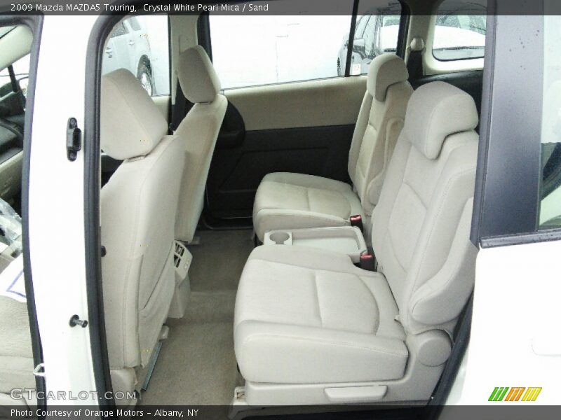 Crystal White Pearl Mica / Sand 2009 Mazda MAZDA5 Touring