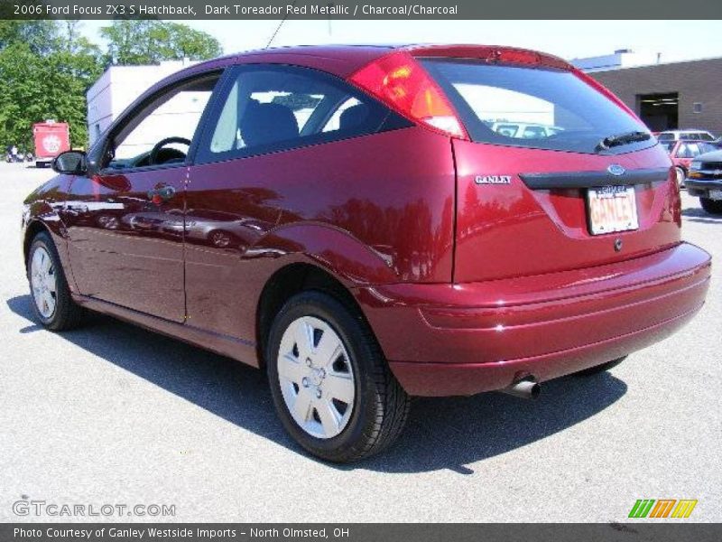 Dark Toreador Red Metallic / Charcoal/Charcoal 2006 Ford Focus ZX3 S Hatchback