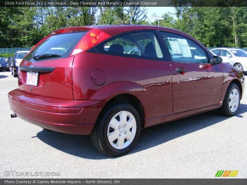 Dark Toreador Red Metallic / Charcoal/Charcoal 2006 Ford Focus ZX3 S Hatchback