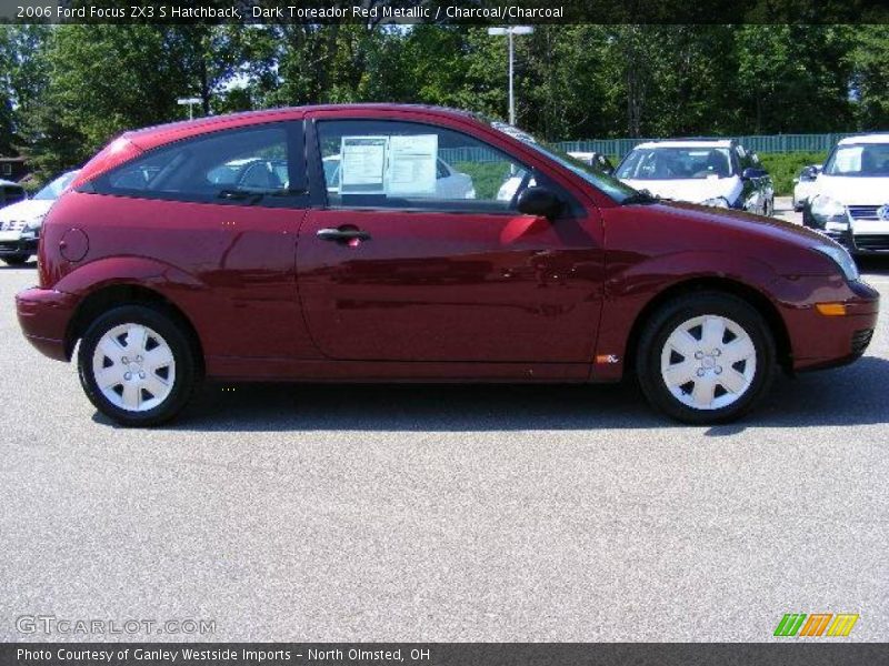Dark Toreador Red Metallic / Charcoal/Charcoal 2006 Ford Focus ZX3 S Hatchback