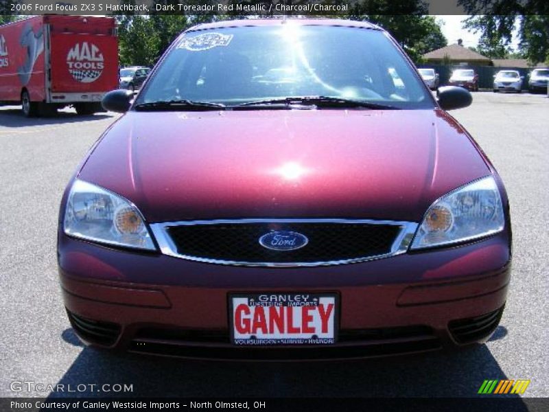 Dark Toreador Red Metallic / Charcoal/Charcoal 2006 Ford Focus ZX3 S Hatchback