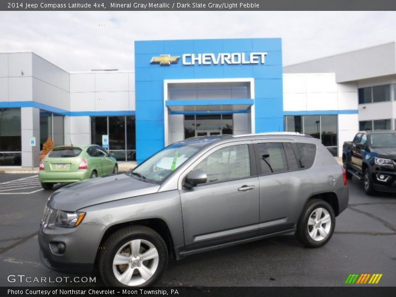 Mineral Gray Metallic / Dark Slate Gray/Light Pebble 2014 Jeep Compass Latitude 4x4