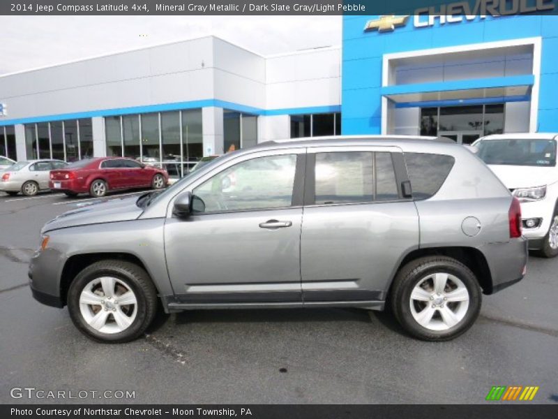 Mineral Gray Metallic / Dark Slate Gray/Light Pebble 2014 Jeep Compass Latitude 4x4