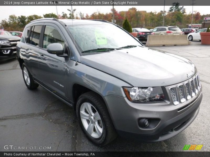 Mineral Gray Metallic / Dark Slate Gray/Light Pebble 2014 Jeep Compass Latitude 4x4