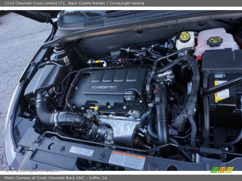 Black Granite Metallic / Cocoa/Light Neutral 2016 Chevrolet Cruze Limited LTZ