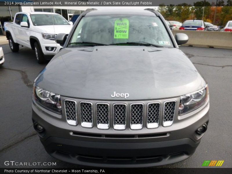 Mineral Gray Metallic / Dark Slate Gray/Light Pebble 2014 Jeep Compass Latitude 4x4