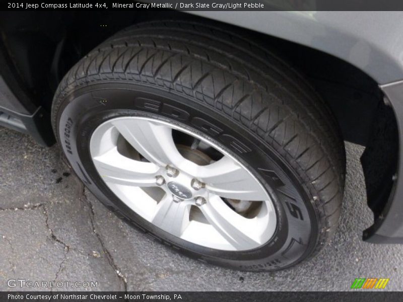 Mineral Gray Metallic / Dark Slate Gray/Light Pebble 2014 Jeep Compass Latitude 4x4