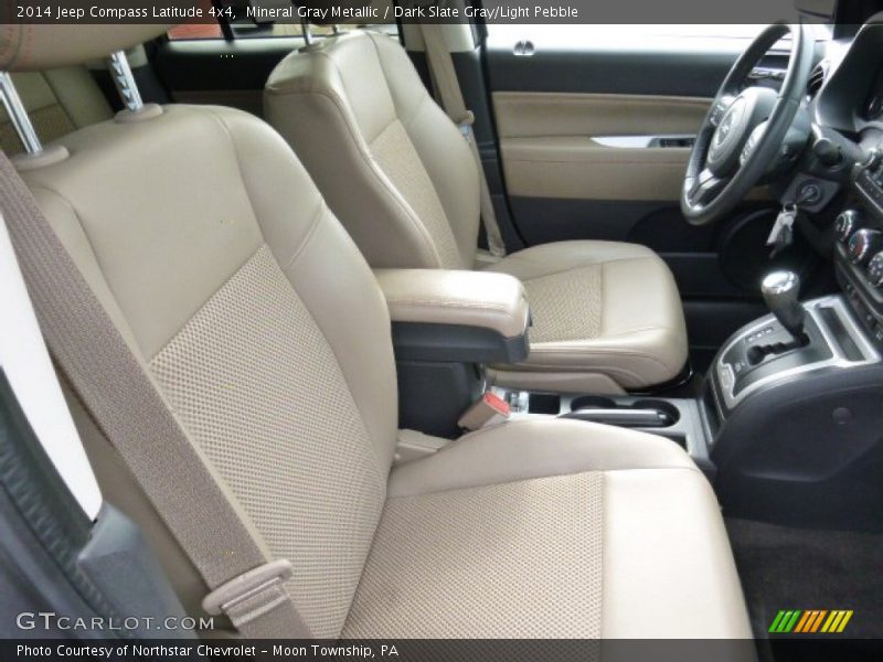 Mineral Gray Metallic / Dark Slate Gray/Light Pebble 2014 Jeep Compass Latitude 4x4