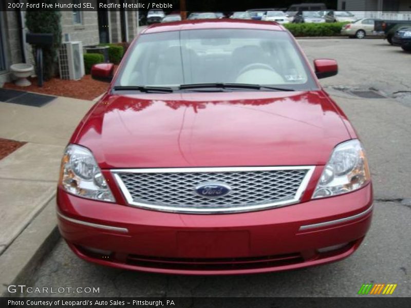 Redfire Metallic / Pebble 2007 Ford Five Hundred SEL