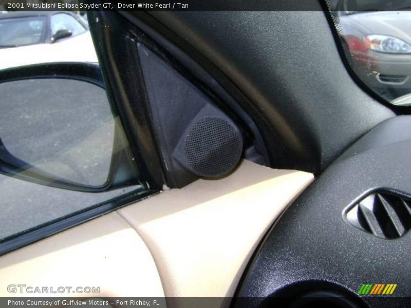 Dover White Pearl / Tan 2001 Mitsubishi Eclipse Spyder GT
