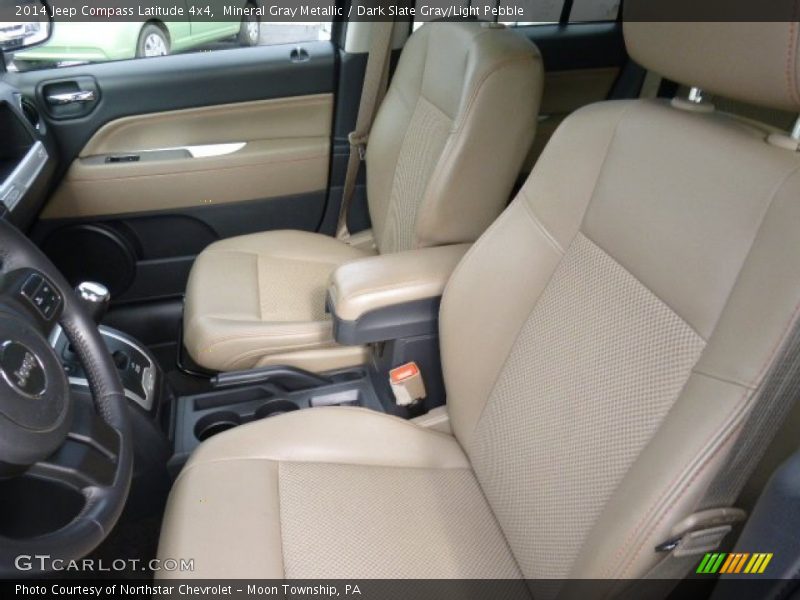 Mineral Gray Metallic / Dark Slate Gray/Light Pebble 2014 Jeep Compass Latitude 4x4