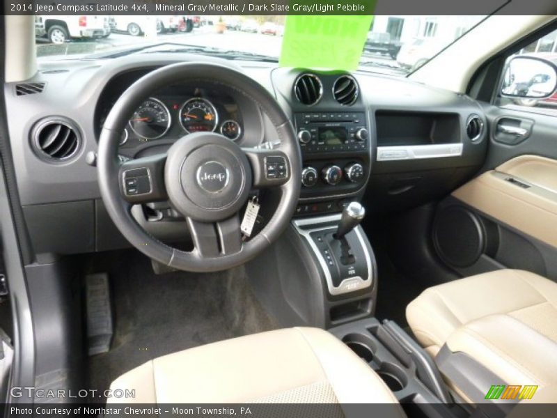 Mineral Gray Metallic / Dark Slate Gray/Light Pebble 2014 Jeep Compass Latitude 4x4