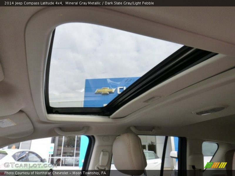 Mineral Gray Metallic / Dark Slate Gray/Light Pebble 2014 Jeep Compass Latitude 4x4