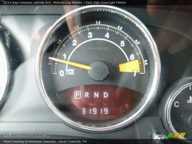 Mineral Gray Metallic / Dark Slate Gray/Light Pebble 2014 Jeep Compass Latitude 4x4