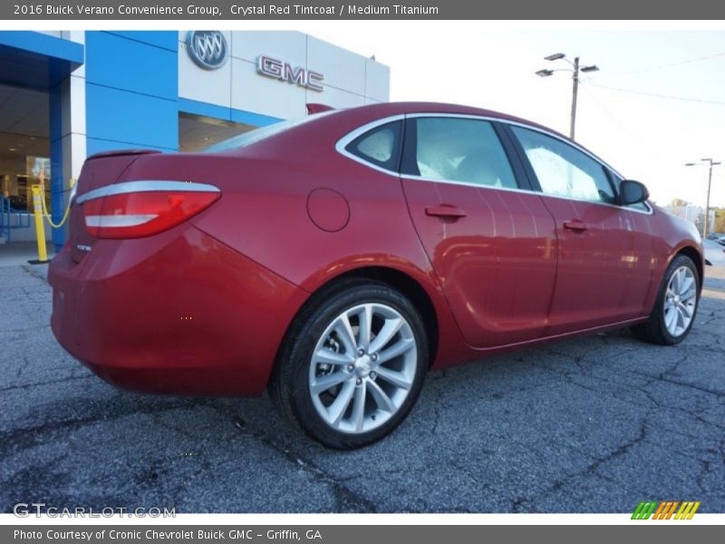 Crystal Red Tintcoat / Medium Titanium 2016 Buick Verano Convenience Group