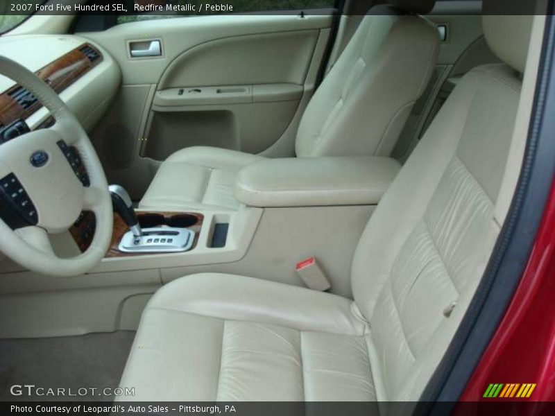 Redfire Metallic / Pebble 2007 Ford Five Hundred SEL