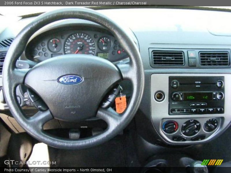 Dark Toreador Red Metallic / Charcoal/Charcoal 2006 Ford Focus ZX3 S Hatchback