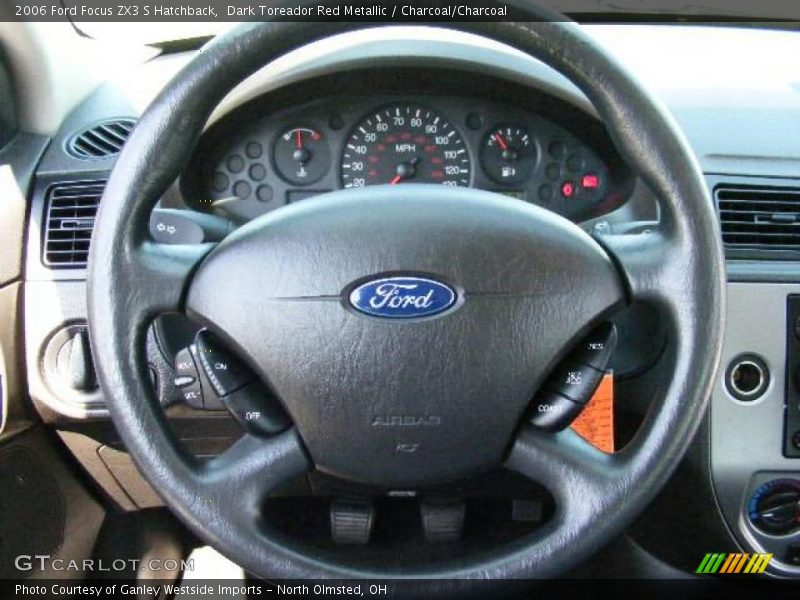 Dark Toreador Red Metallic / Charcoal/Charcoal 2006 Ford Focus ZX3 S Hatchback