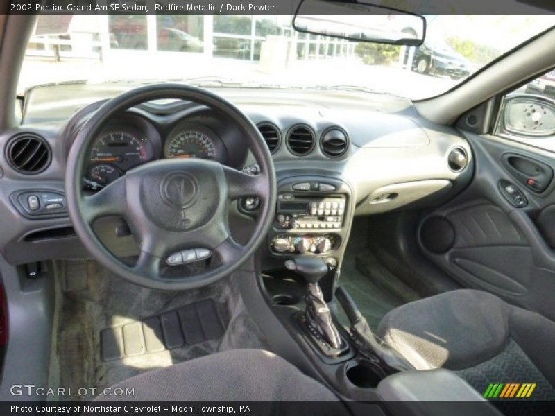  2002 Grand Am SE Sedan Dark Pewter Interior