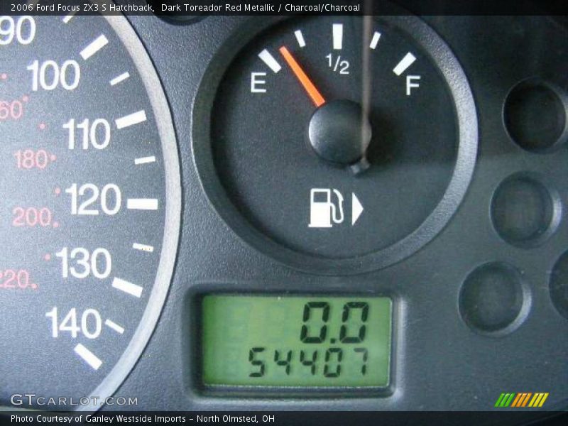Dark Toreador Red Metallic / Charcoal/Charcoal 2006 Ford Focus ZX3 S Hatchback