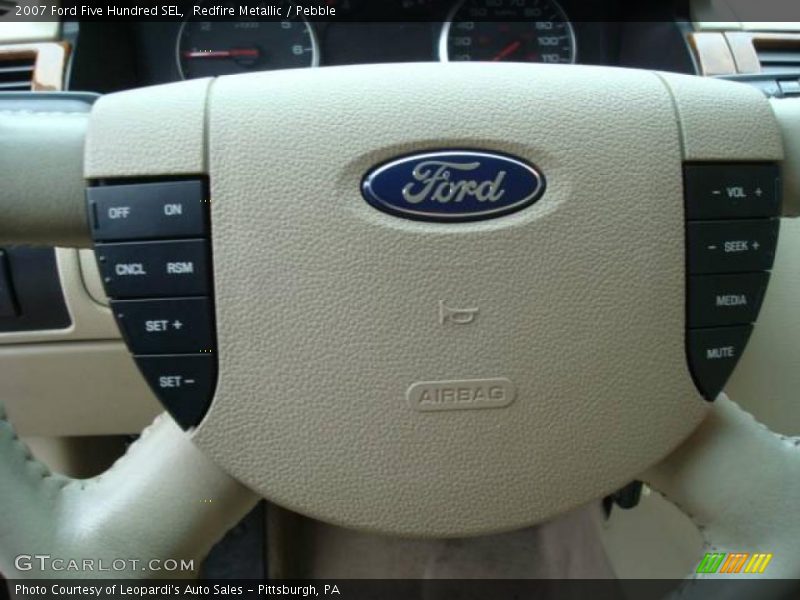 Redfire Metallic / Pebble 2007 Ford Five Hundred SEL