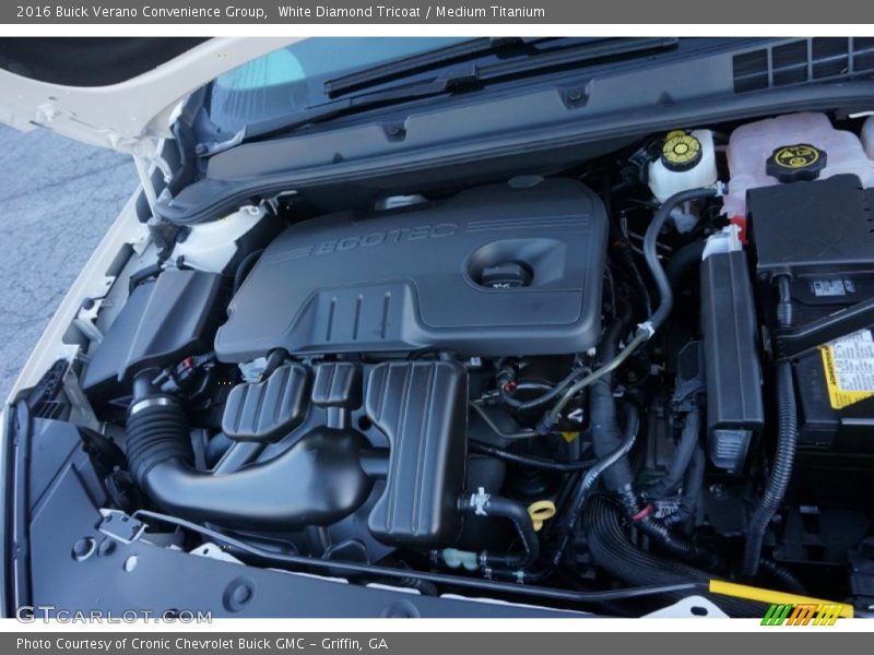 White Diamond Tricoat / Medium Titanium 2016 Buick Verano Convenience Group