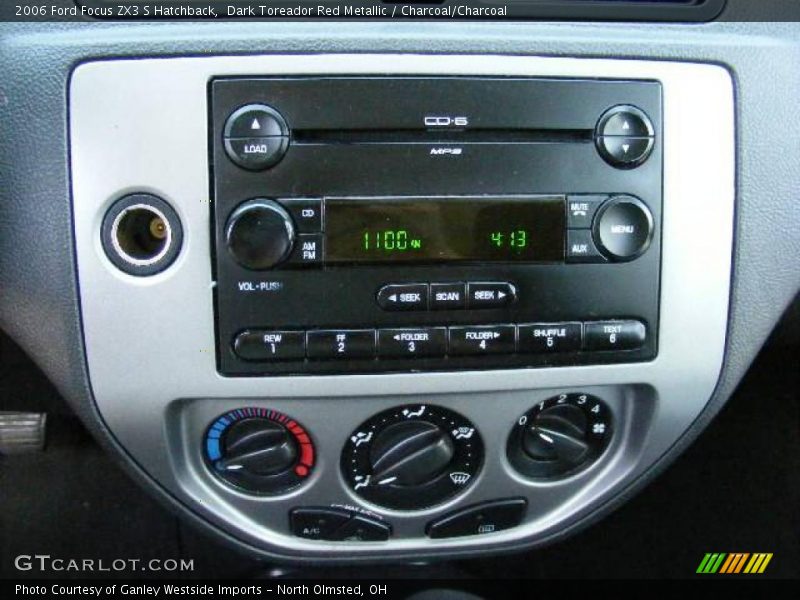 Dark Toreador Red Metallic / Charcoal/Charcoal 2006 Ford Focus ZX3 S Hatchback