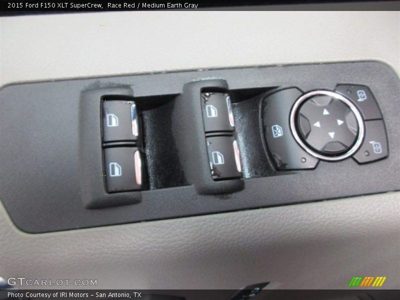 Race Red / Medium Earth Gray 2015 Ford F150 XLT SuperCrew