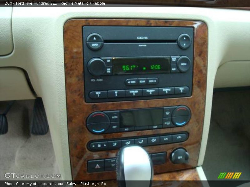 Redfire Metallic / Pebble 2007 Ford Five Hundred SEL
