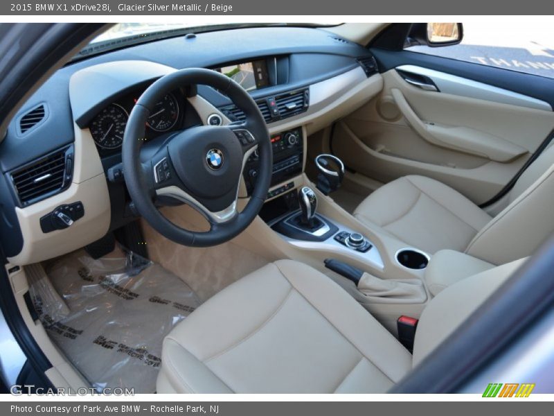  2015 X1 xDrive28i Beige Interior