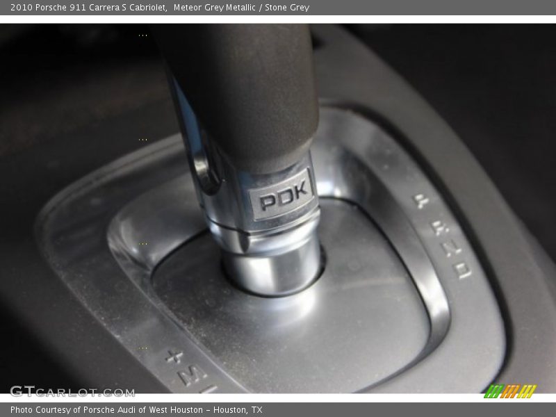 Meteor Grey Metallic / Stone Grey 2010 Porsche 911 Carrera S Cabriolet