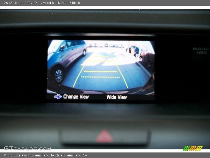 Crystal Black Pearl / Black 2012 Honda CR-V EX