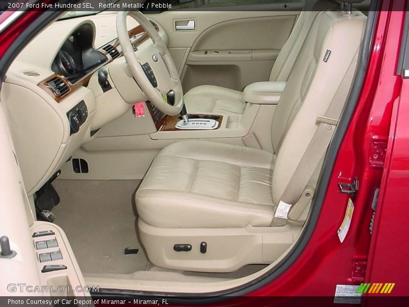 Redfire Metallic / Pebble 2007 Ford Five Hundred SEL