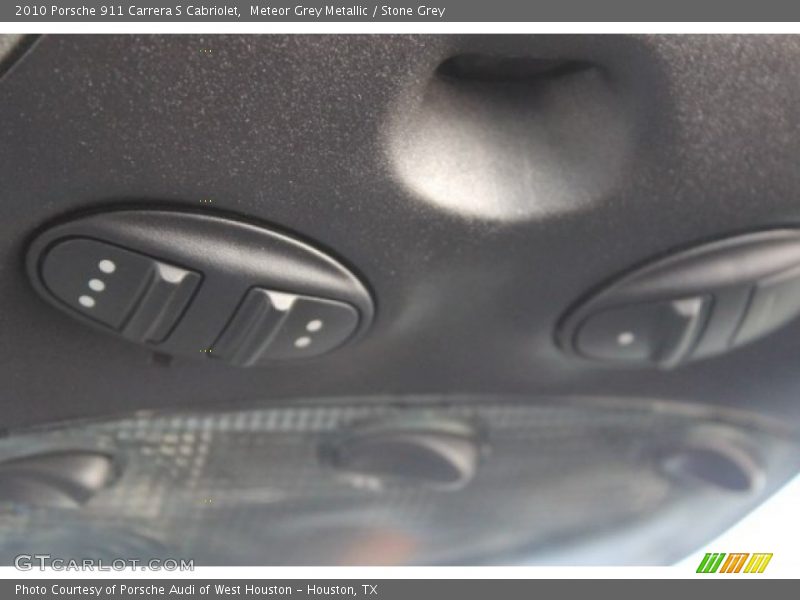 Meteor Grey Metallic / Stone Grey 2010 Porsche 911 Carrera S Cabriolet