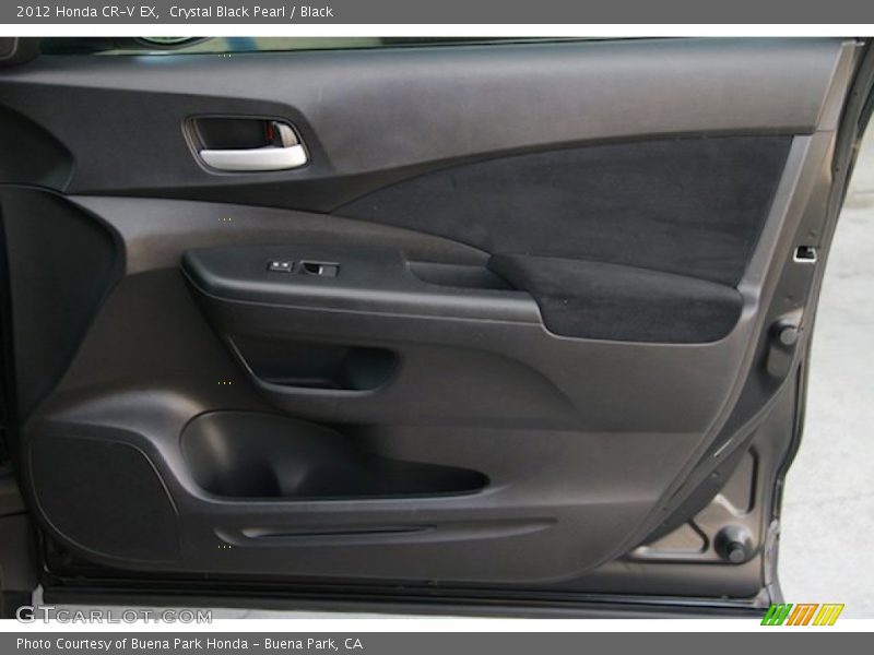 Crystal Black Pearl / Black 2012 Honda CR-V EX