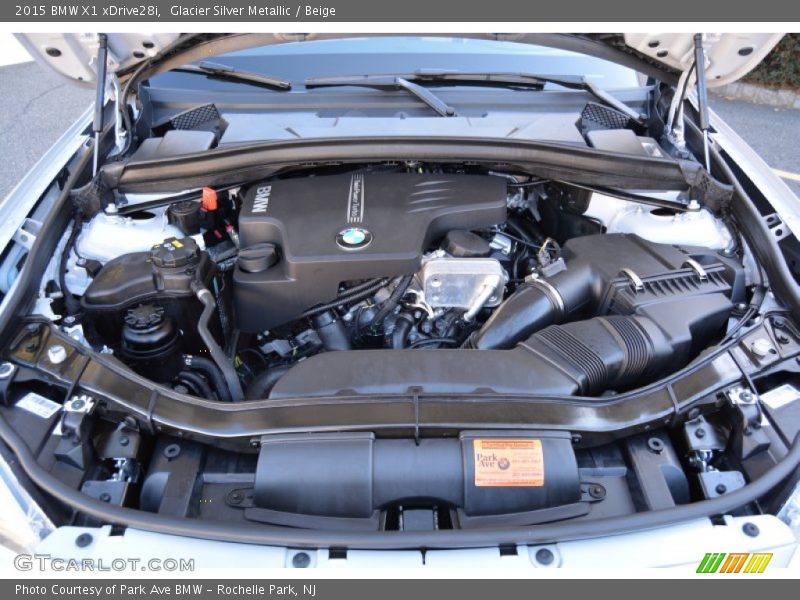 Glacier Silver Metallic / Beige 2015 BMW X1 xDrive28i