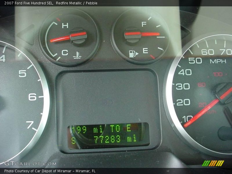Redfire Metallic / Pebble 2007 Ford Five Hundred SEL