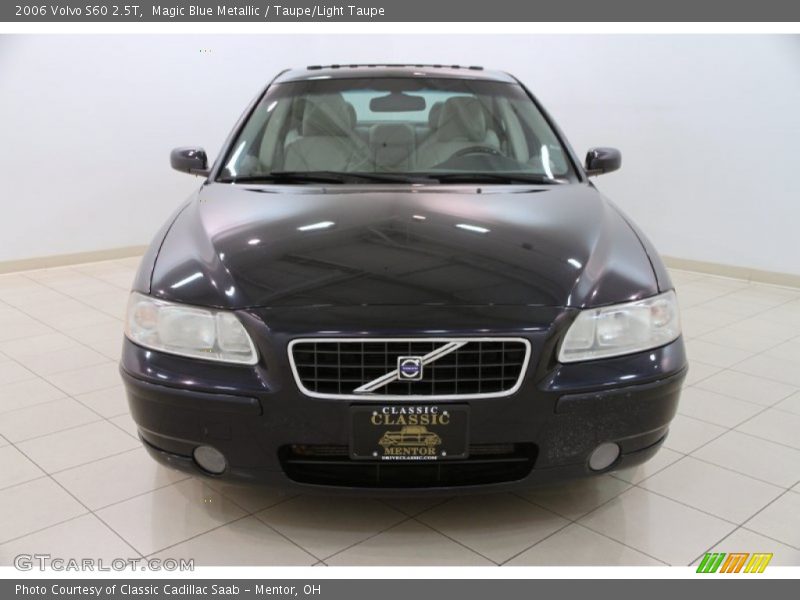 Magic Blue Metallic / Taupe/Light Taupe 2006 Volvo S60 2.5T