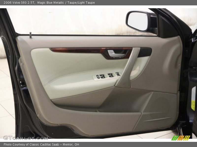 Magic Blue Metallic / Taupe/Light Taupe 2006 Volvo S60 2.5T