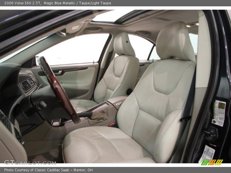 Magic Blue Metallic / Taupe/Light Taupe 2006 Volvo S60 2.5T